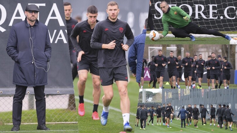 La Roma è pronta per il Gent: Petrachi osserva l’allenamento