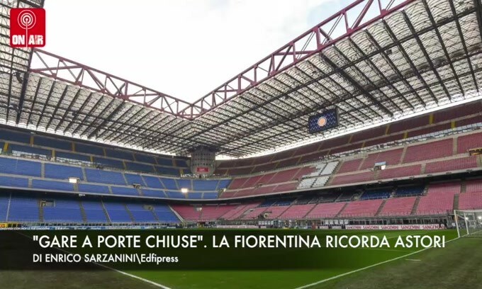 "Gare a porte chiuse". La Fiorentina ricorda Astori
