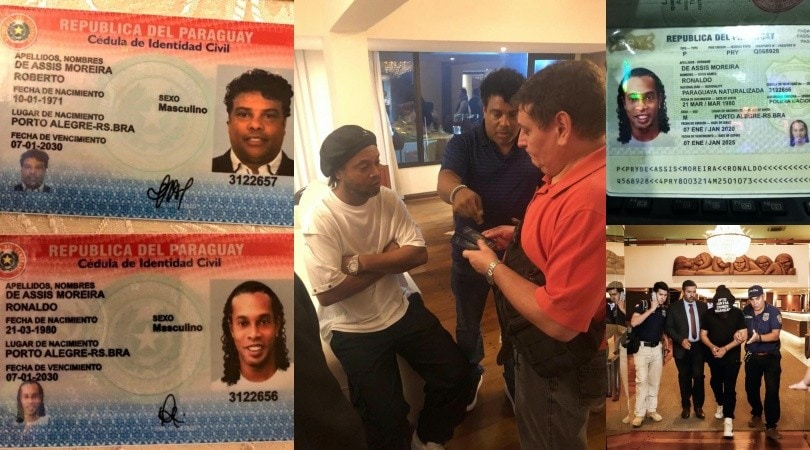 Ronaldinho versione paraguaiana, arrestato: ecco i documenti falsi