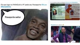 Ronaldinho arrestato in Paraguay: le reazioni sui social