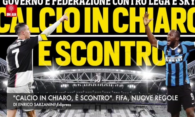 “Calcio in chiaro, è scontro”. Fifa, nuove regole