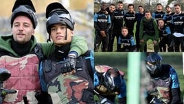 La Lazio gioca a paintball: che coppia Correa-Milinkovic!