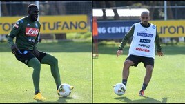 Allan sfoggia il nuovo look. Gattuso ritrova Koulibaly