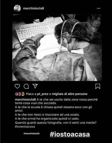 Coronavirus, Marchisio è una furia: "Tu che sei uscito dalla zona rossa, come ti senti?"