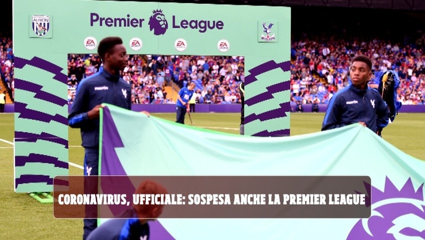 Coronavirus, ufficiale: sospesa anche la Premier League