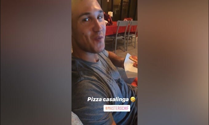Gallinari e la pizza casalinga di Eleonora Boi: "Hai messo tanto amore..."