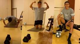 Dybala in forma perfetta: ecco come si allena a casa