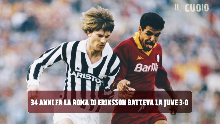 16 marzo 1986, all'Olimpico Roma-Juve finisce 3-0