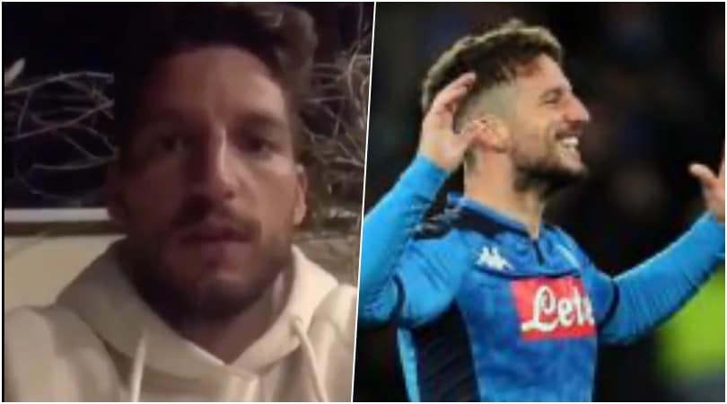Mertens, il ringraziamento per medici ed infermieri del Monaldi