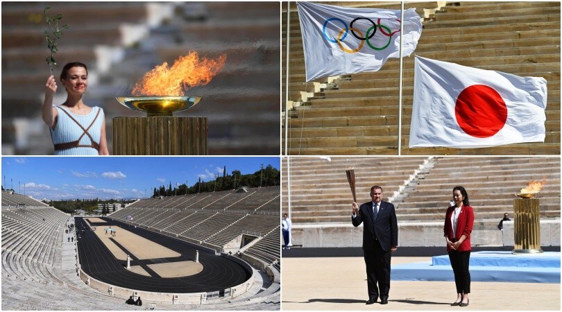Coronavirus e Olimpiadi, fiaccola a Atene: scenario surreale
