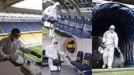 Coronavirus, in Turchia disinfettano gli stadi!