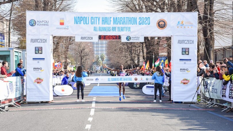 Napoli City Half Marathon 2020: più di 500 milioni di telespettatori nel mondo