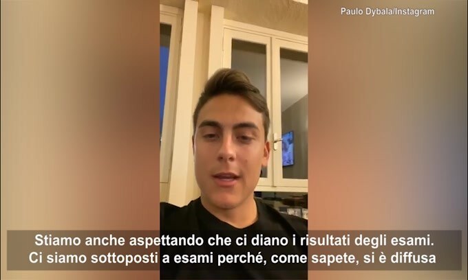 Dybala: "Non ho il coronavirus. Aspetto l'esito del tampone"