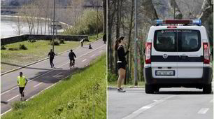 Coronavirus, runner a Roma: controlli della Polizia a Ponte Milvio