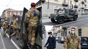 Coronavirus, a Torino arriva l'esercito!