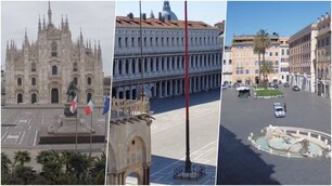 Italia deserta: ecco la situazione nelle principali città italiane