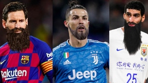 Da Messi a Ronaldo, i calciatori con la barba dopo la quarantena...