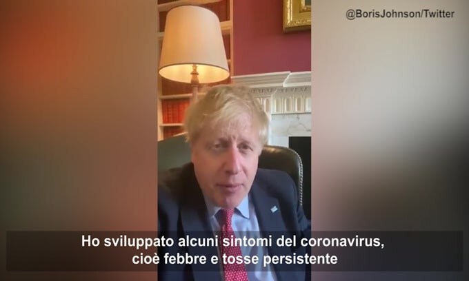 Boris Johnson positivo al coronavirus