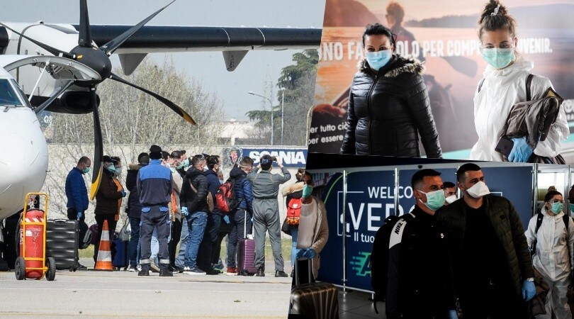 Coronavirus, dall'Albania arriva l'equipe medica per Brescia
