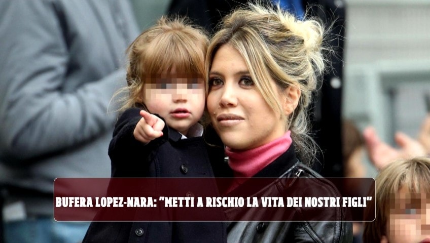 Bufera Maxi Lopez-Wanda Nara: "Metti a rischio la vita dei nostri figli!"
