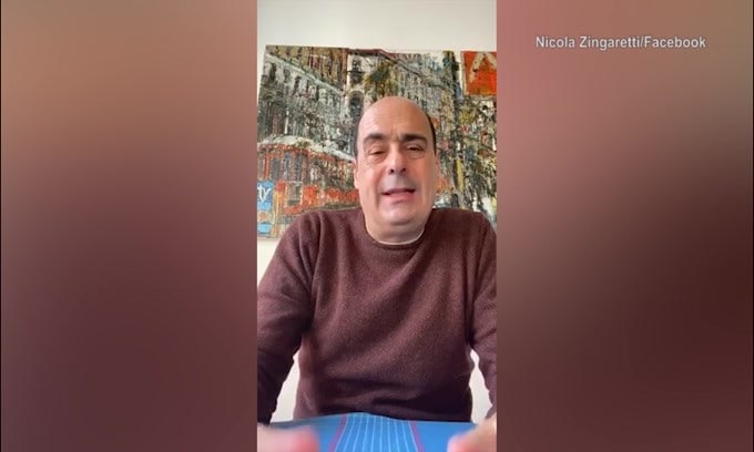 Zingaretti: "Sono guarito dal Coronavirus"