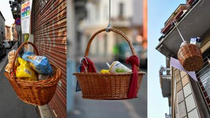 Coronavirus, a Milano l'iniziativa "Ceste sospese" per i bisognosi