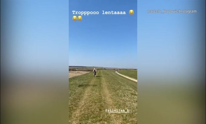 Inter, Brozovic più veloce di una bicicletta