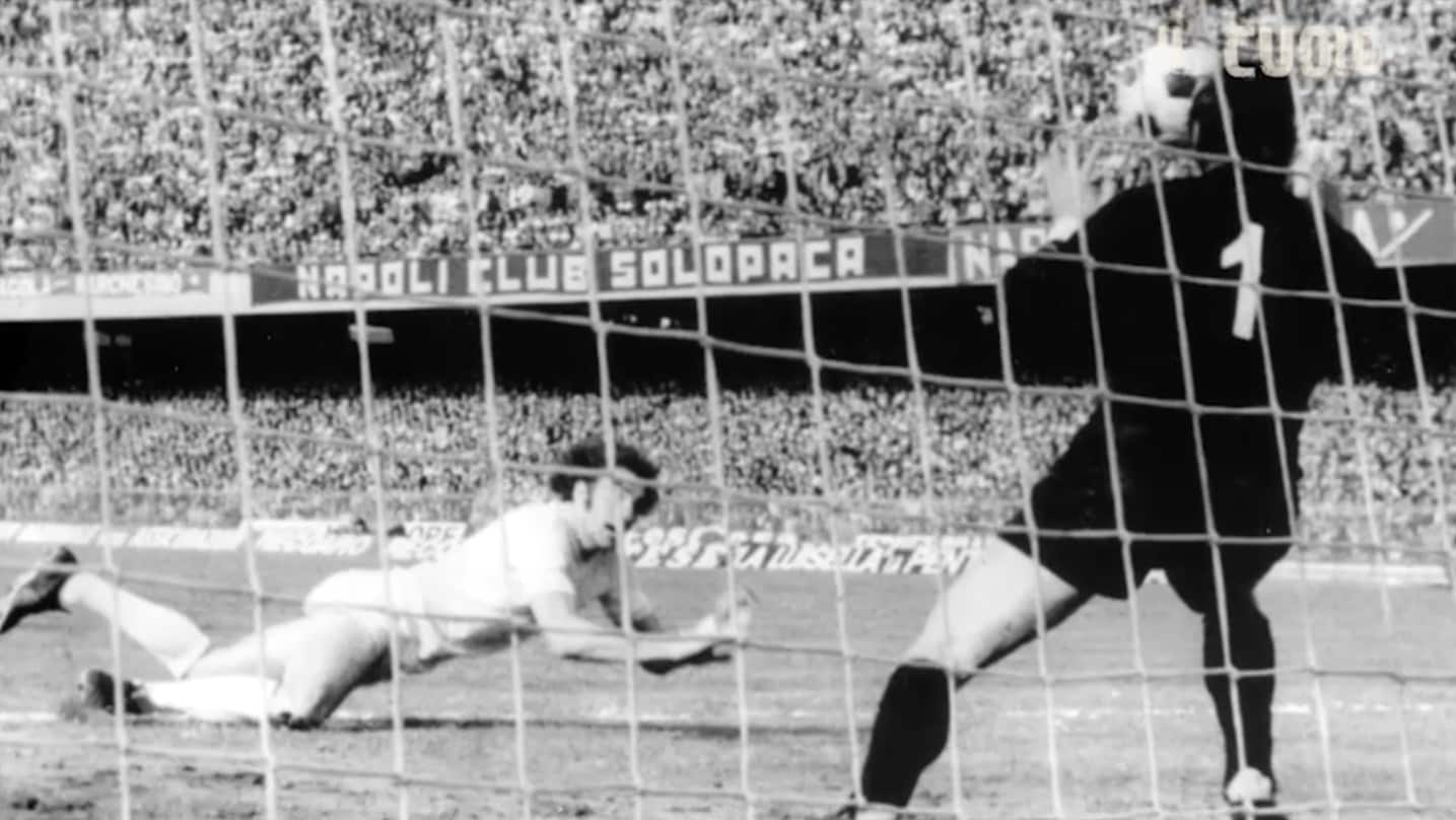 Napoli-Lazio 3-3: nel '74 la tripletta di Chinaglia al San Paolo
