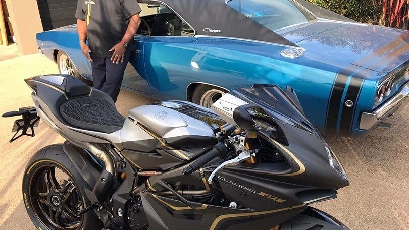 MV Agusta F4 Claudio: nuovo arrivo nel garage di Carl Cox