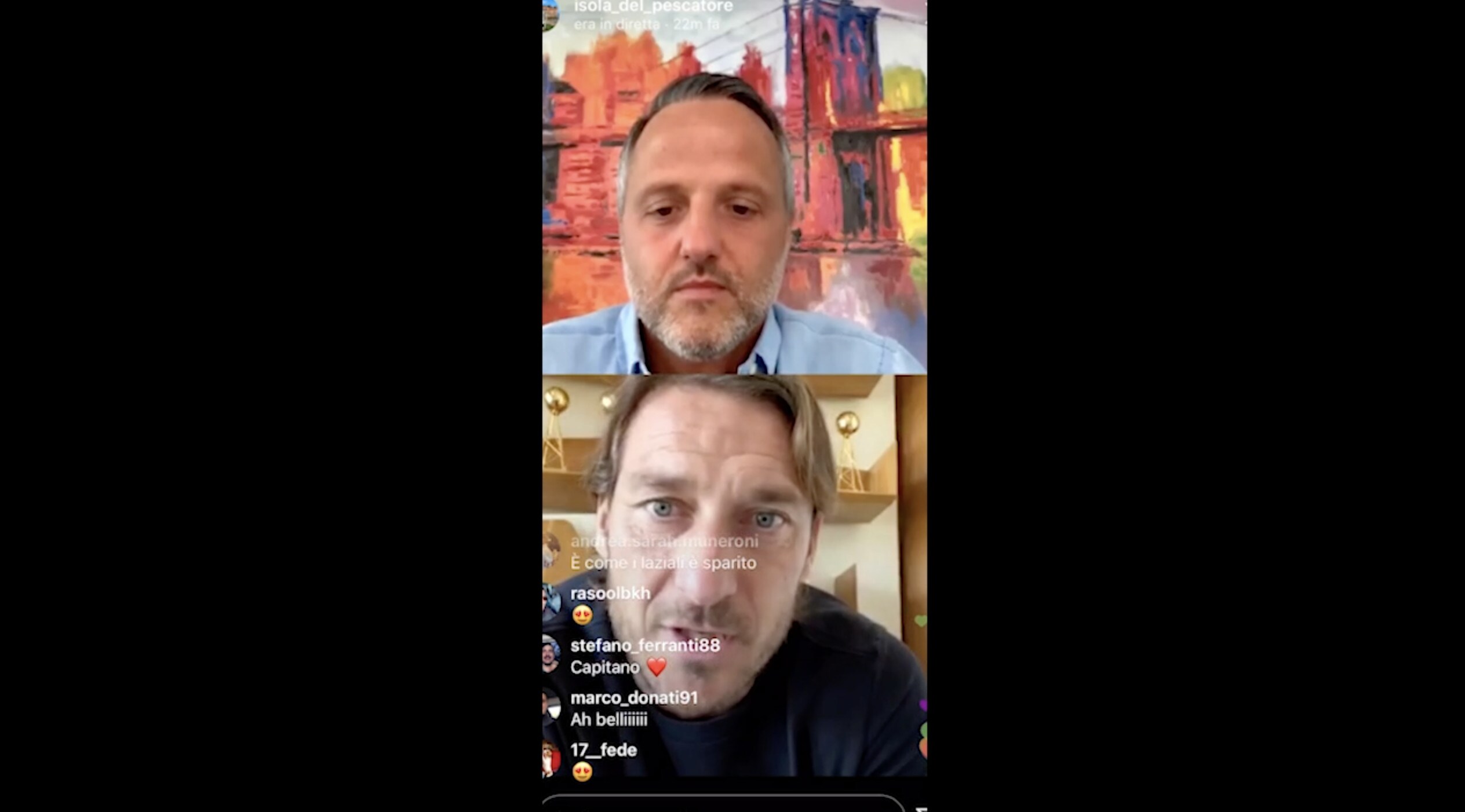 Totti, l'appello agli italiani: "Restiamo a casa, non andate al mare"