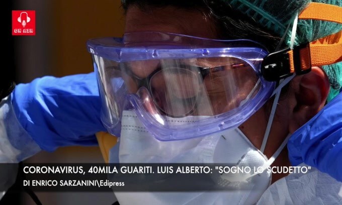 Coronavirus, 40mila guariti. Luis Alberto: "Puntiamo allo scudetto"