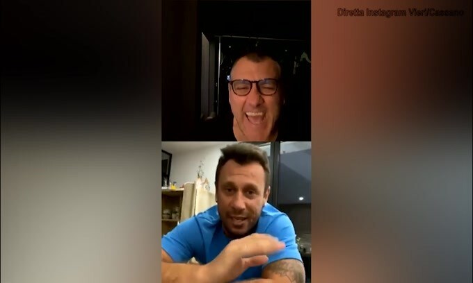 Cassano ed il gavettone: "Ero tranquillo e rilassato poi.."