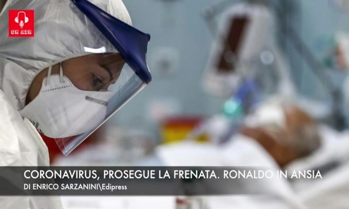 Coronavirus, prosegue la frenata. Ronaldo in ansia
