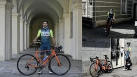 Coronavirus, Marengo si allena facendo il fattorino