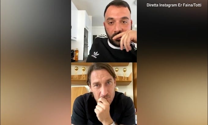 Totti: "Mio figlio a Formello? Ci penserei"