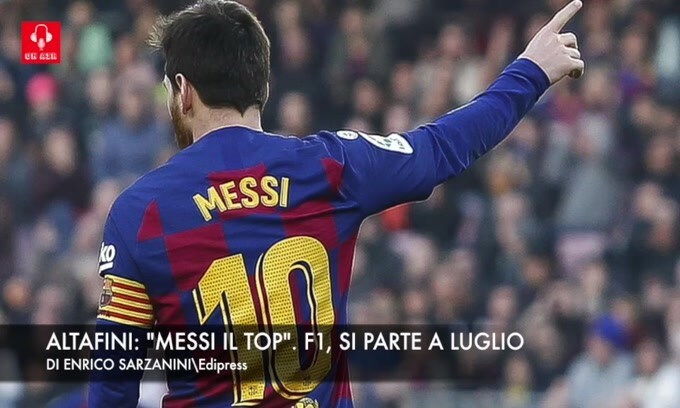Altafini: "Messi il top". F1, si parte a luglio