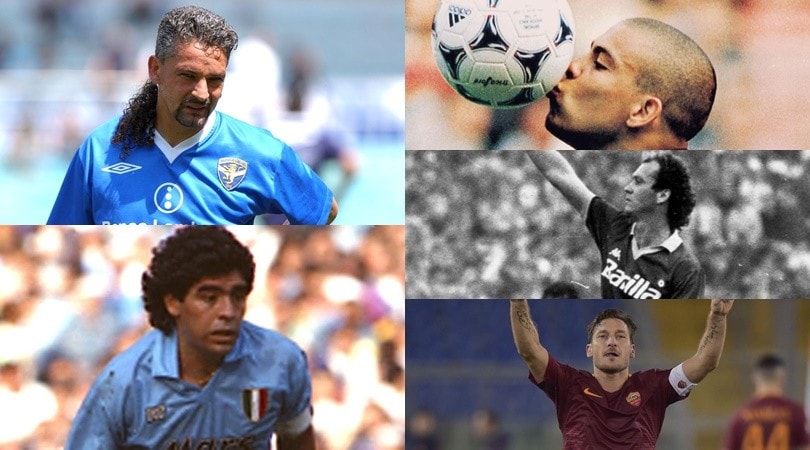 Da Totti e Falcao a Baggio, Ronaldo e Maradona: quante stelle senza Champions!
