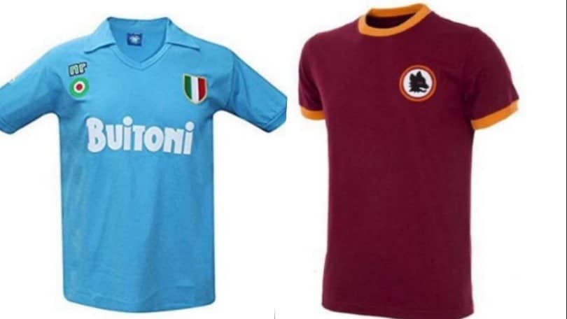 Dal Napoli di Maradona alla casacca della Roma 78-79: le 10 maglie che tutti vorrebbero