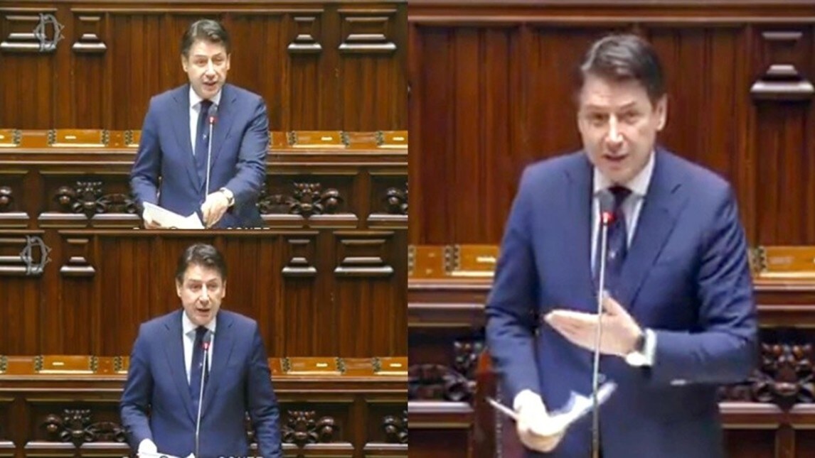 Coronavirus, Conte senza mascherina: l'ira dell'opposizione