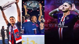 Da Icardi a Mbappé, il Psg festeggia sui social: "Campioni a casa"