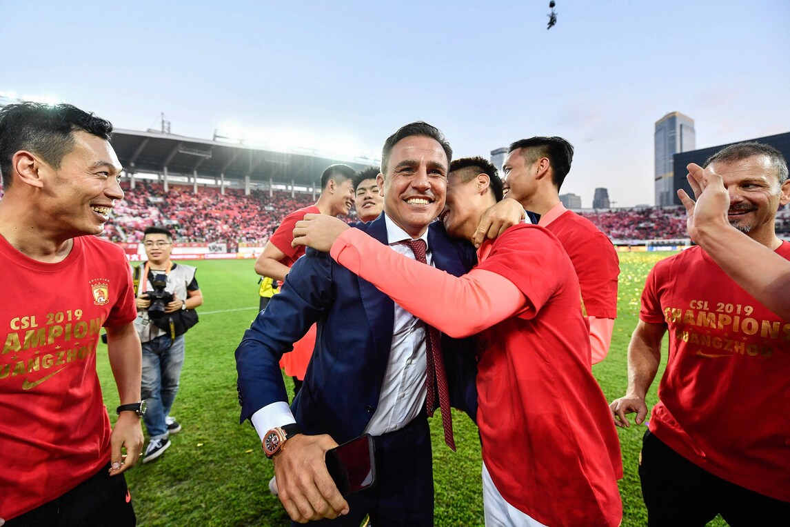 Cannavaro lascia il Ghuangzou: rescissione ufficiale