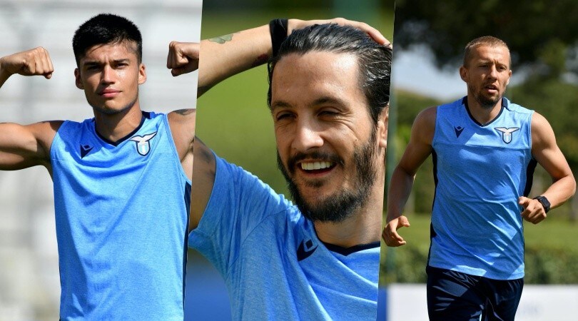 Lazio, a Formello si lavora sodo: Correa mostra i muscoli, sorrisi Luis Alberto