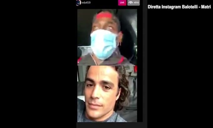 Balotelli: "Sono due mesi che non tocco un pallone"