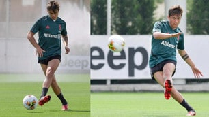 Juve, Dybala scalda il sinistro per la ripresa del campionato