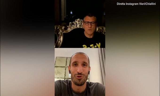 Chiellini su CR7: "È un cecchino che si esalta nelle grandi sfide"