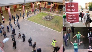 Roma, controlli del flusso e file ordinate in metropolitana