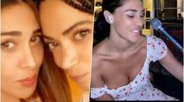 Belen Rodriguez, scatto con Elodie: un dettaglio scatena la polemica sui social