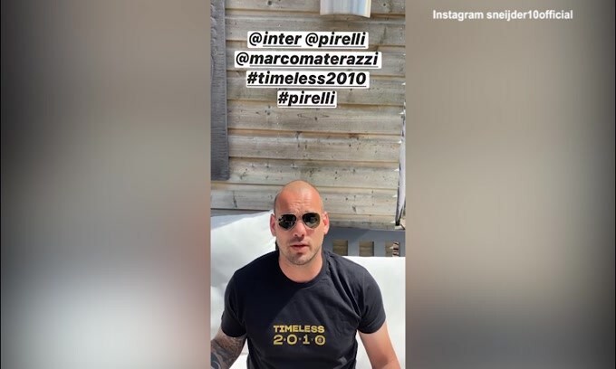 Sneijder e il regalo di Moratti per il triplete
