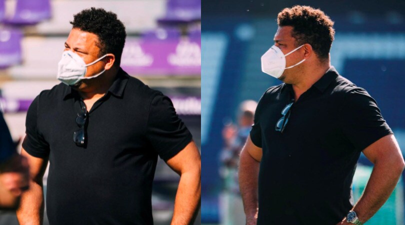 Valladolid, Ronaldo con la mascherina agli allenamenti