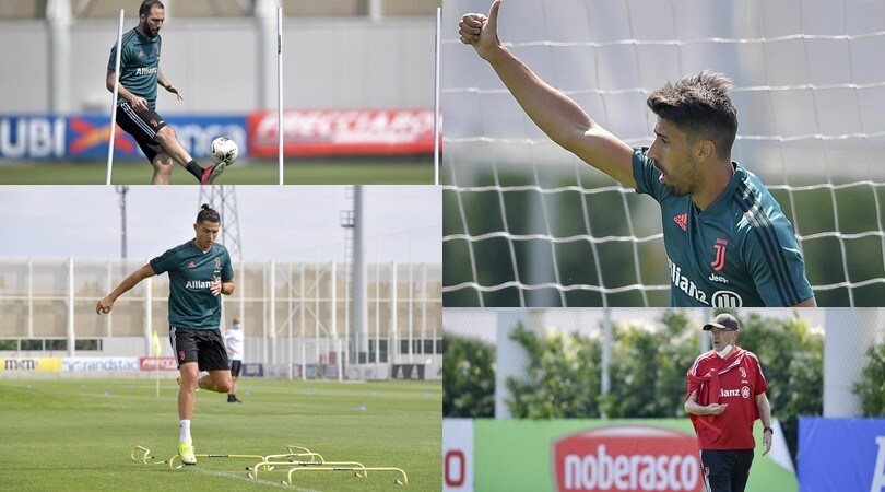 Sarri striglia la Juve. Ronaldo e Higuain sudano, Khedira carica il destro